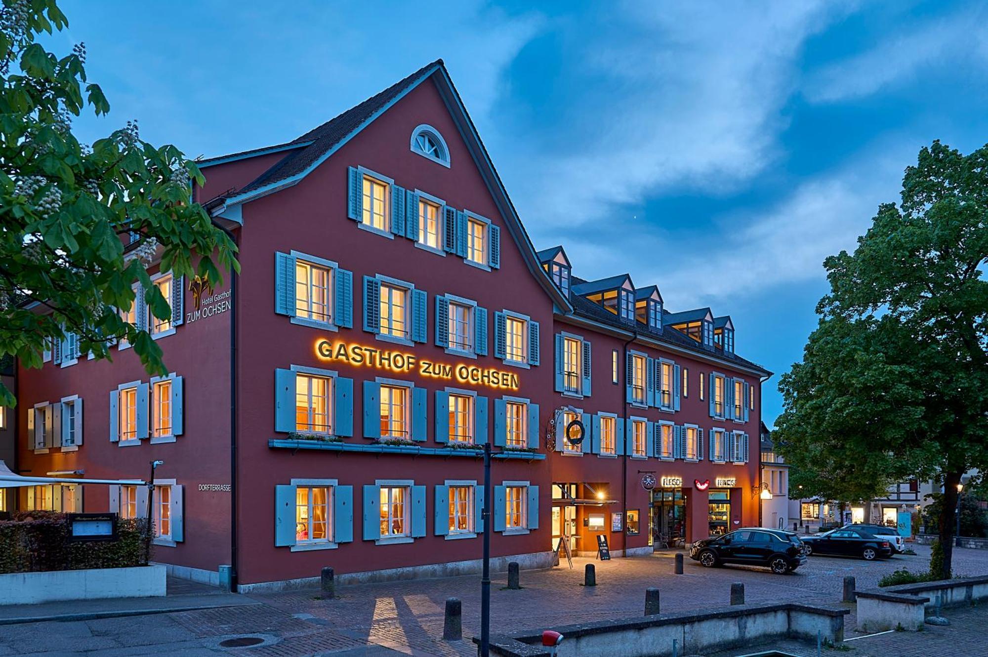 Hotel Gasthof Zum Ochsen Arlesheim Exterior photo